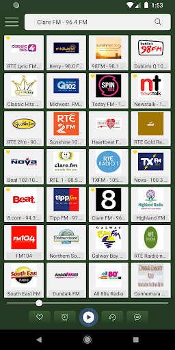 Android application Ireland Radio - Ireland Am Fm screenshort