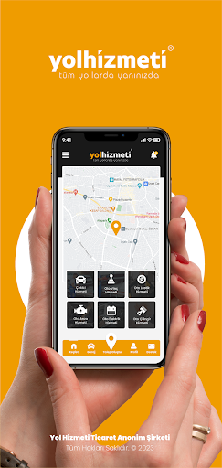 Android application Yol Hizmeti screenshort