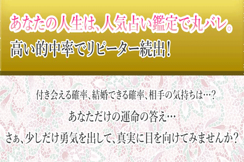 占い鑑定所-恋愛運/婚活運それ以外の悩みを未来診断 Screen 3