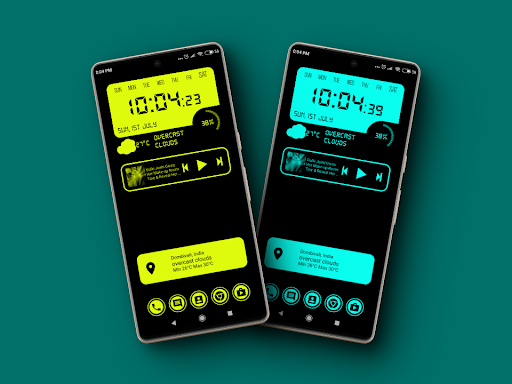 A20 Theme for KLWP Screen 3