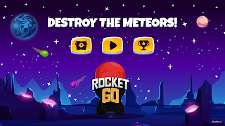 Rocket Go | Destroy Meteors - Screenshot 2