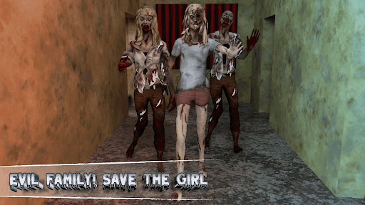 Android application Scary Evil Family Simulator screenshort