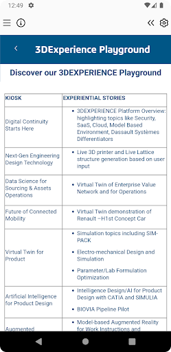 3DEXPERIENCE FORUM Screen 3
