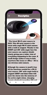 Mini WIFI Cam Guide