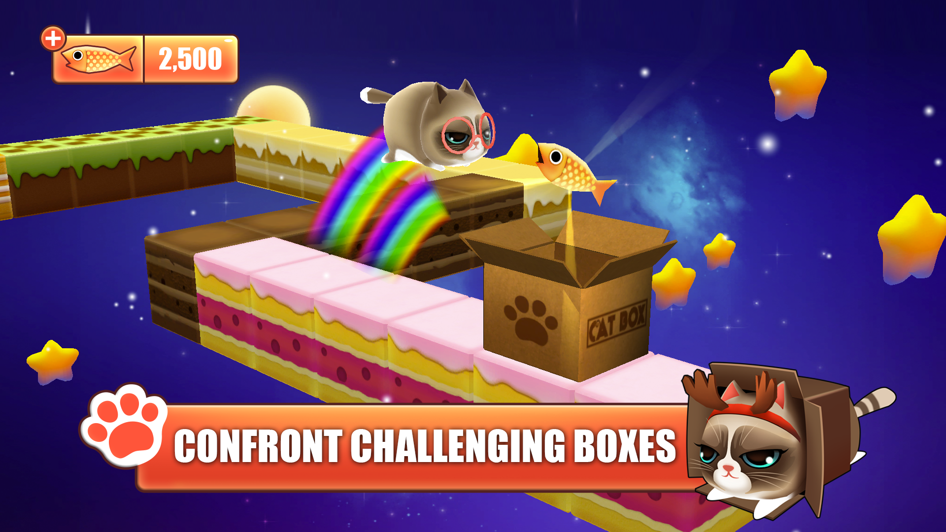 Android application Kitty in the Box screenshort