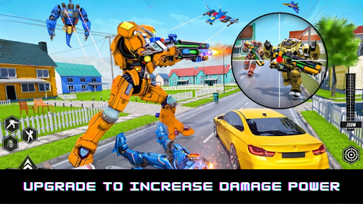 Android application Mech Warfare- Robot Transform screenshort