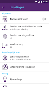 Screenshot 4 SNS Mobiel Betalen android