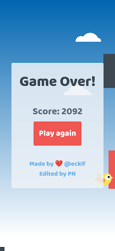Bird flying - Screenshot 1