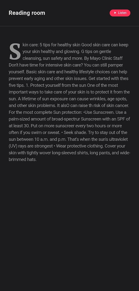 #3. AI Reader: Text to Speech (Android) Ved: Riafy Technologies