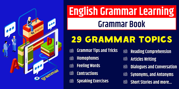 English Grammar Book Captura de pantalla