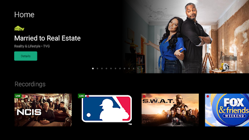 Screenshot of MergeTV