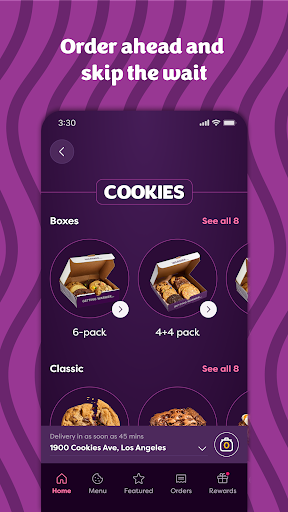 Insomnia Cookies Screenshot 2 - AppWisp.com
