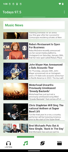 Todays 97.5 Screen 2