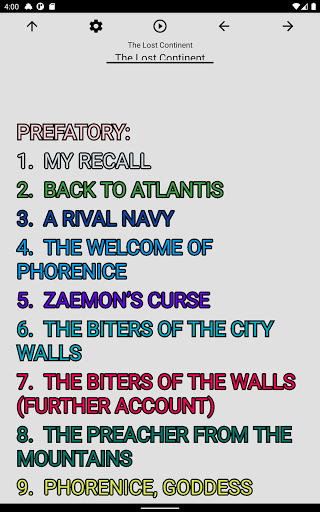 Book, The Lost Continent Screen 3