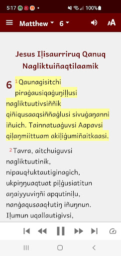 Inupiatun North Alaskan Bible Screen 2