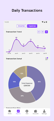 Expense Tracker Screen 2