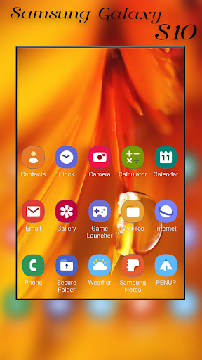 Android application Theme for Samsung galaxy S10 screenshort