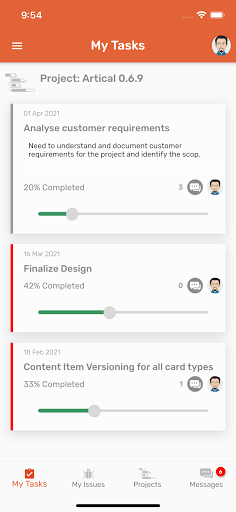 Android application MindStaq screenshort