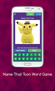 #3. Name That Toon Word Game (Android) By: Cath Publishing