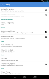Easy Uninstaller App Uninstall Tangkapan layar