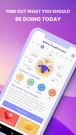 Daily horoscope Screen 2