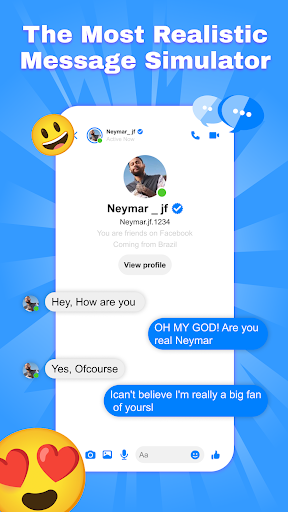 Prank Video Call and Fake Chat screenshot 4