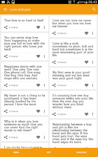 Statuses for Various Occasions