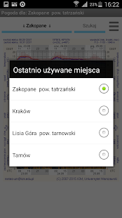 Meteo ICM. Prognoza numeryczna Varies with device APK screenshots 4