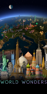 Earth 3D - Captura de pantalla de l'Atles mundial