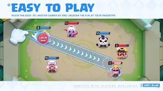Hero Bump：Real-time PvP Battle - Screenshot 1