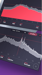 dB Meter - analizzatore di frequenza decibel fonometro Apk 5