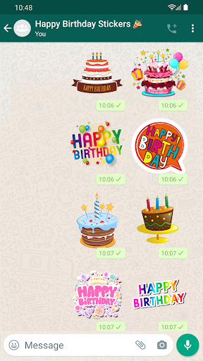 Happy Sticker by PersonalArte for iOS & Android