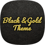 Black Gold Theme For S8 icon