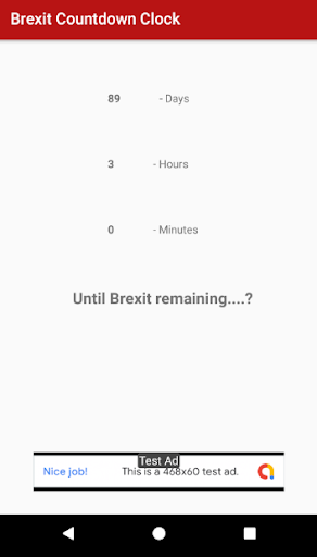 Brexit Countdown Clock