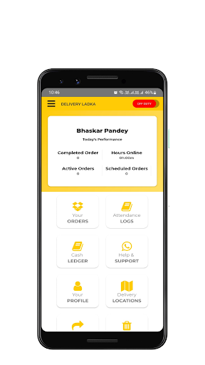 Delivery Ladka Partner App Screen 3