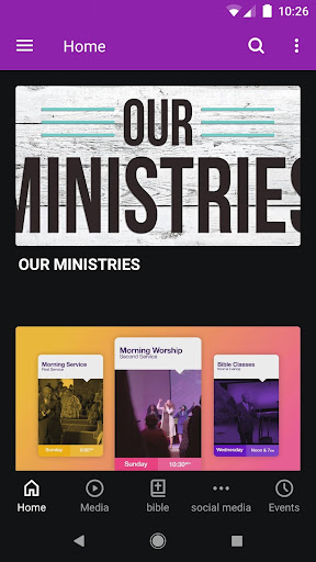 Android application Mount Canaan Full Gospel screenshort