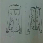 Women's clothing pattern design