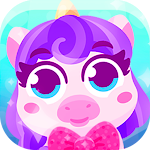 Cover Image of Baixar Baby Unicorn - feed and dress him 1.0 APK