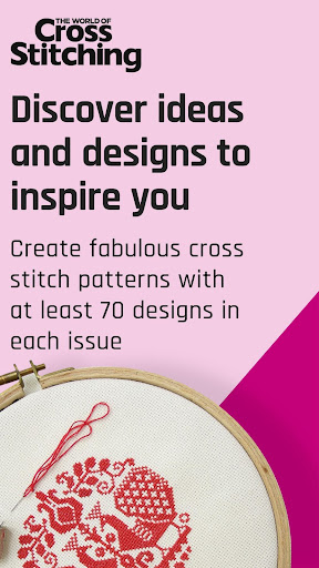 Android application The World of Cross Stitching screenshort
