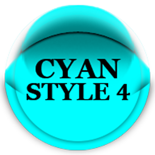 Cyan Icon Pack Style 4 apk