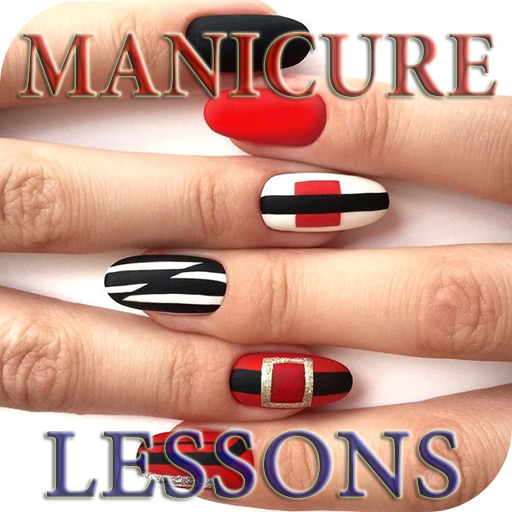 Nail manicure lessons logo