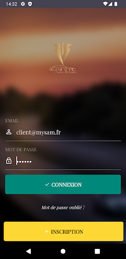 Android application RGM VTC DRIVER screenshort