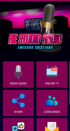 Android application RE Studio Radio screenshort