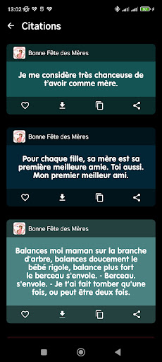 Bonne Fête des Mères