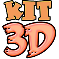 Kit 3D: Puzzle piece and jigsaw