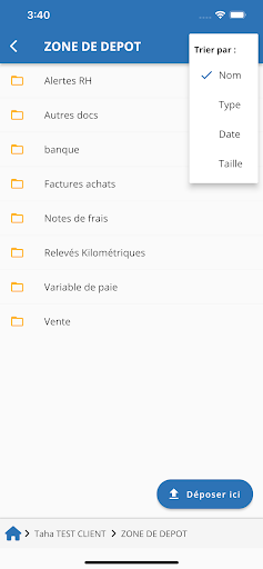 sadEx expert-comptable Screen 3