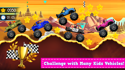 Android application Kids Truck Driver Race Game screenshort