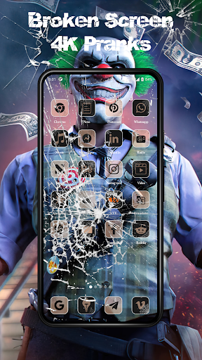 Prank Screen, Broken Wallpaper Screen 3