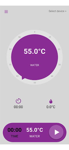 Sous Vide Bluetooth Screen 2