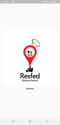 Android application Resfed Delivery Partner screenshort